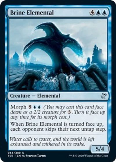 Brine Elemental Time Spiral: Remastered Magic card