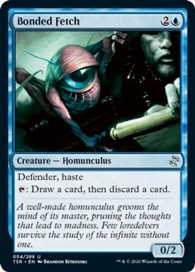 Bonded Fetch Time Spiral: Remastered Magic card