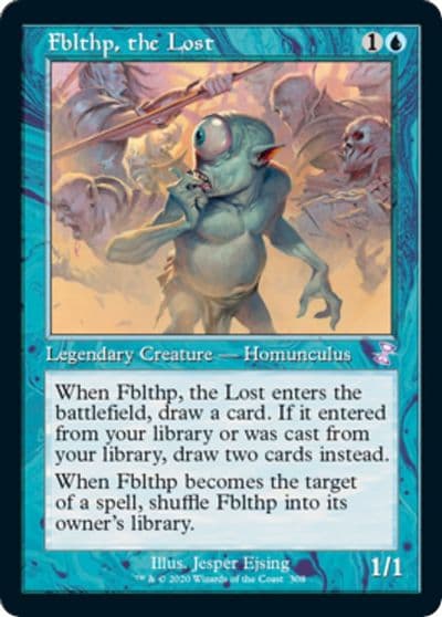 Fblthp the Lost Time Spiral: Remastered Magic card
