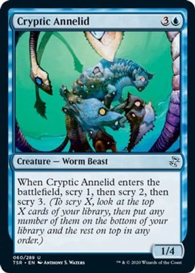 Cryptic Annelid Time Spiral: Remastered Magic card