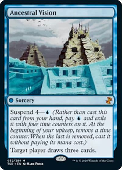 Ancestral Vision Time Spiral: Remastered Magic card