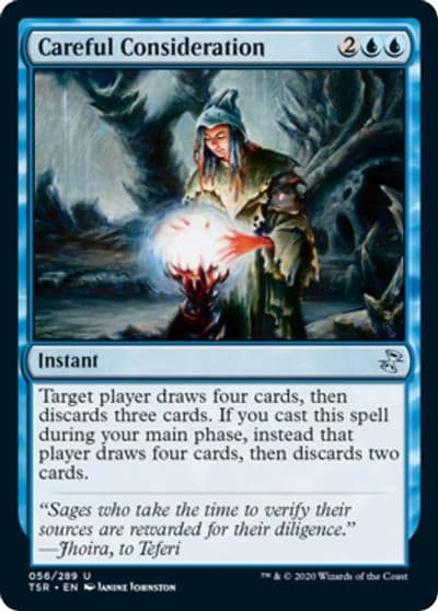 Careful Consideration Time Spiral: Remastered Magic card