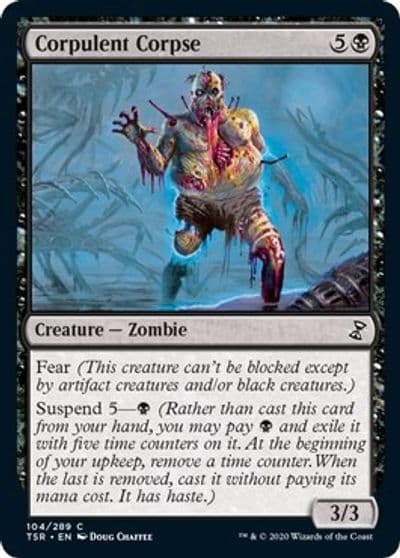 Corpulent Corpse Time Spiral: Remastered Magic card