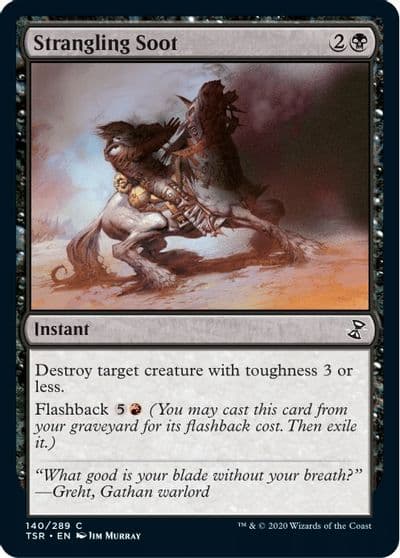 Strangling Soot Time Spiral: Remastered Magic card