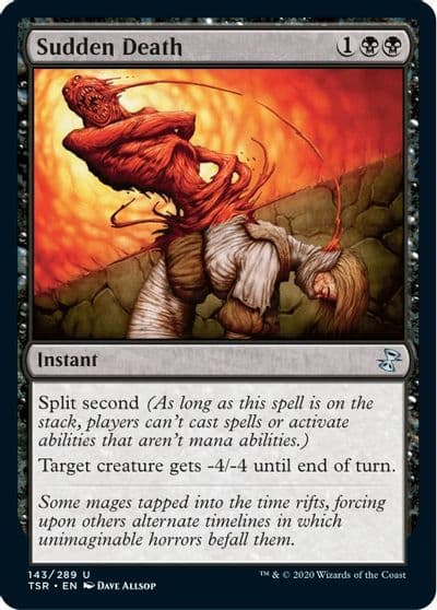 Sudden Death Time Spiral: Remastered Magic card
