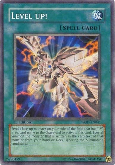 Level Up Soul of the Duelist Yu-Gi-Oh! card