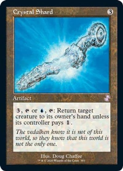 Crystal Shard Time Spiral: Remastered Magic card