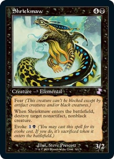 Shriekmaw Time Spiral: Remastered Magic card