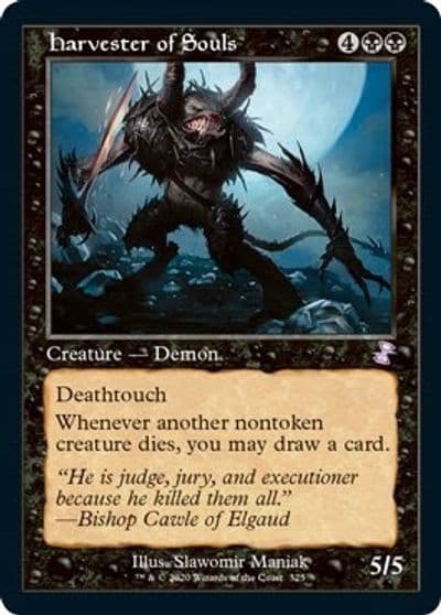 Harvester of Souls Time Spiral: Remastered Magic card