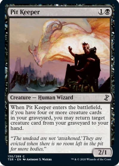 Pit Keeper Time Spiral: Remastered Magic card