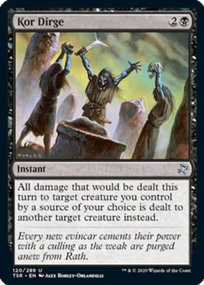 Kor Dirge Time Spiral: Remastered Magic card