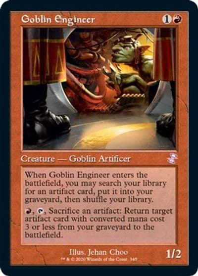 Goblin Engineer Time Spiral: Remastered Magic card