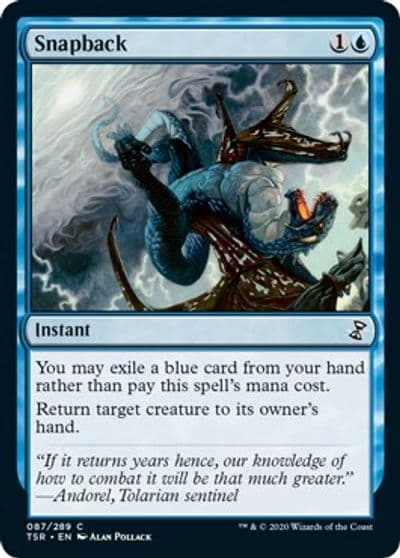 Snapback Time Spiral: Remastered Magic card