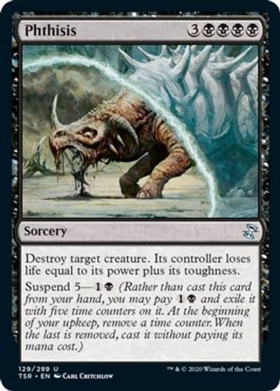Phthisis Time Spiral: Remastered Magic card