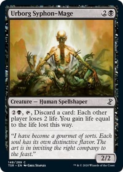Urborg Syphon Mage Time Spiral: Remastered Magic card