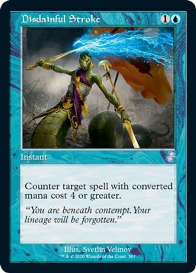 Disdainful Stroke Time Spiral: Remastered Magic card