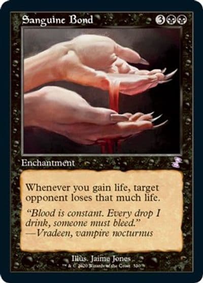Sanguine Bond Time Spiral: Remastered Magic card