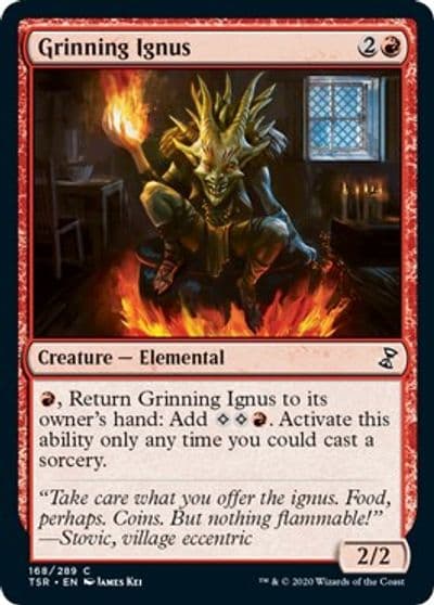 Grinning Ignus Time Spiral: Remastered Magic card