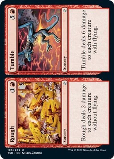 Rough Tumble Time Spiral: Remastered Magic card