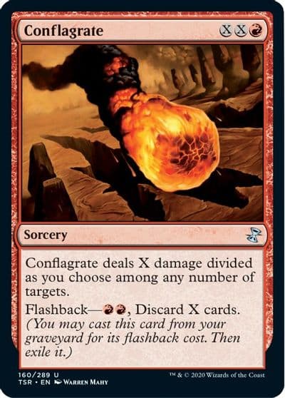 Conflagrate Time Spiral: Remastered Magic card