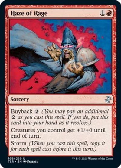 Haze of Rage Time Spiral: Remastered Magic card