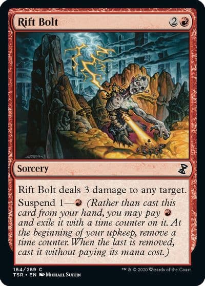 Rift Bolt Time Spiral: Remastered Magic card
