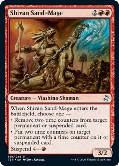 Shivan Sand Mage Time Spiral: Remastered Magic card