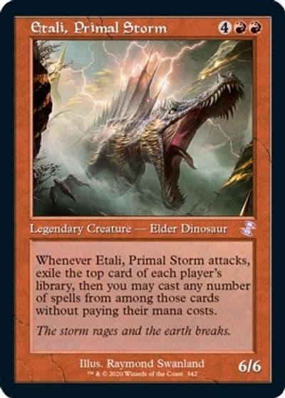 Etali Primal Storm Time Spiral: Remastered Magic card