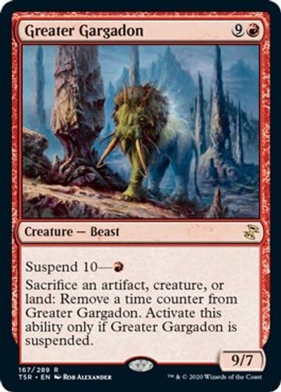 Greater Gargadon Time Spiral: Remastered Magic card