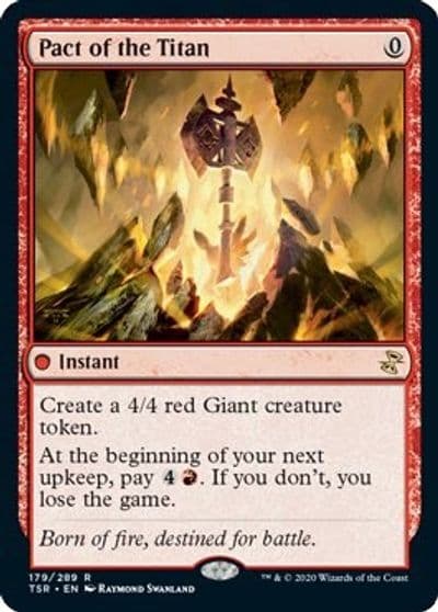 Pact of the Titan Time Spiral: Remastered Magic card