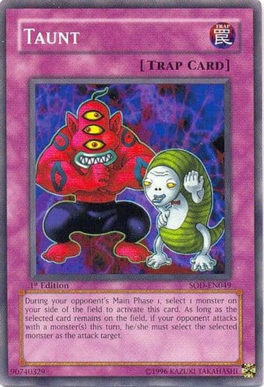 Taunt Soul of the Duelist Yu-Gi-Oh! card