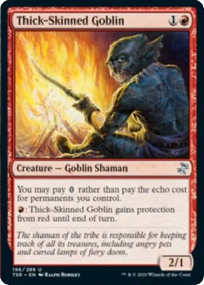 Thick Skinned Goblin Time Spiral: Remastered Magic card