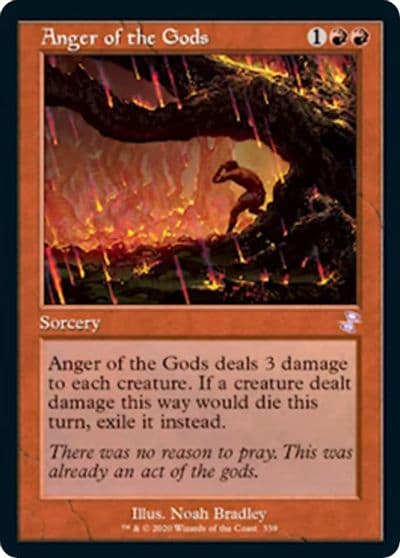 Anger of the Gods Time Spiral: Remastered Magic card