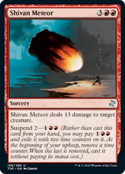 Shivan Meteor Time Spiral: Remastered Magic card