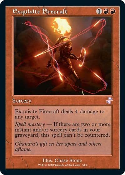 Exquisite Firecraft Time Spiral: Remastered Magic card