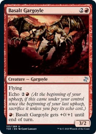 Basalt Gargoyle Time Spiral: Remastered Magic card