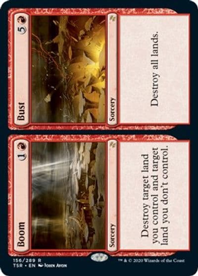 Boom Bust Time Spiral: Remastered Magic card