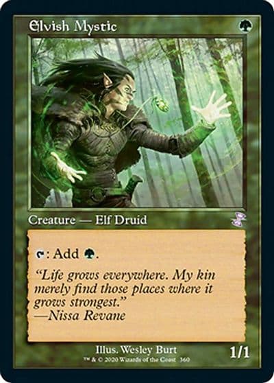 Elvish Mystic Time Spiral: Remastered Magic card