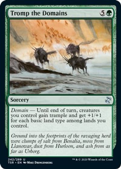 Tromp the Domains Time Spiral: Remastered Magic card