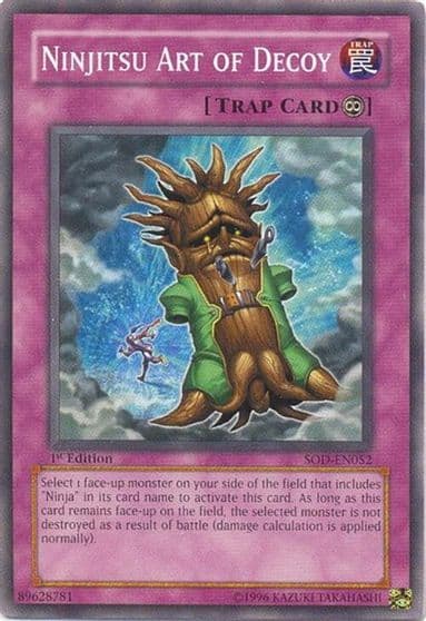 Ninjitsu Art of Decoy Soul of the Duelist Yu-Gi-Oh! card