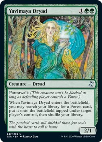 Yavimaya Dryad Time Spiral: Remastered Magic card