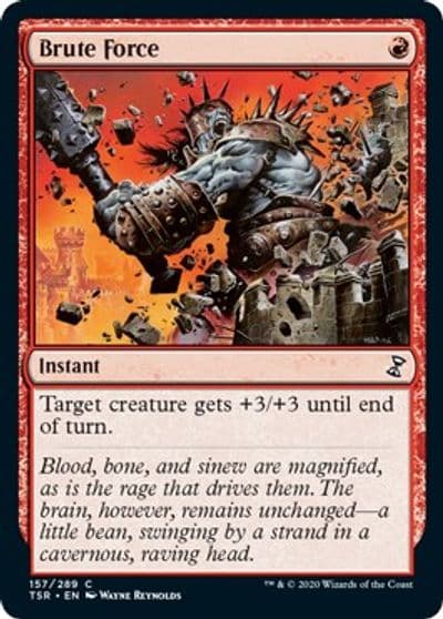 Brute Force Time Spiral: Remastered Magic card