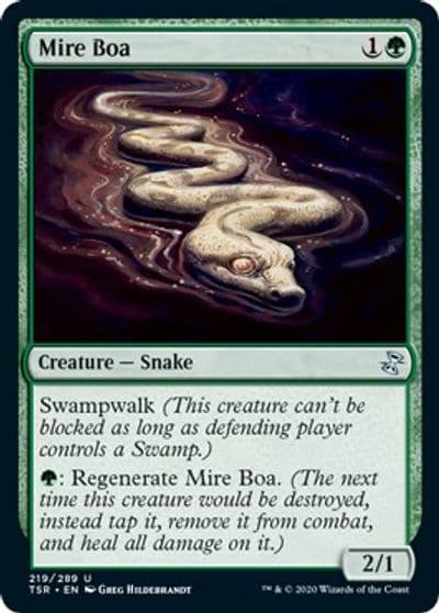 Mire Boa Time Spiral: Remastered Magic card