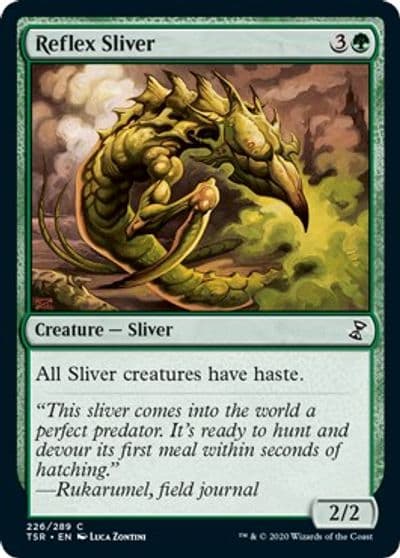 Reflex Sliver Time Spiral: Remastered Magic card