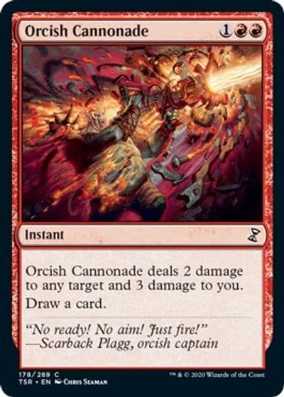 Orcish Cannonade Time Spiral: Remastered Magic card