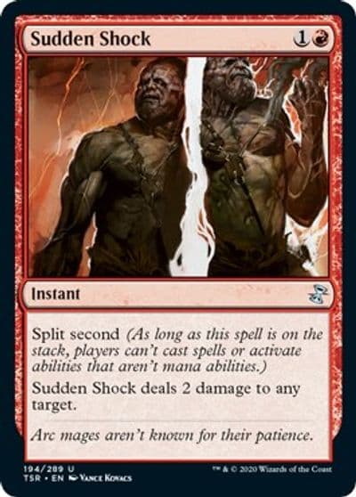 Sudden Shock Time Spiral: Remastered Magic card