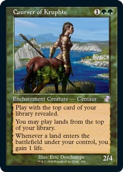 Courser of Kruphix Time Spiral: Remastered Magic card
