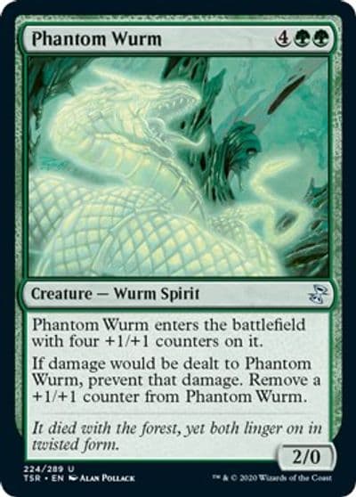 Phantom Wurm Time Spiral: Remastered Magic card