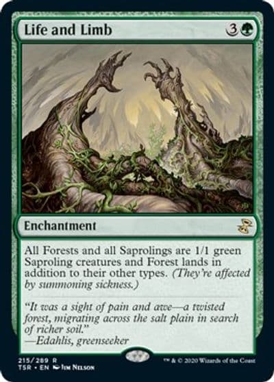 Life and Limb Time Spiral: Remastered Magic card