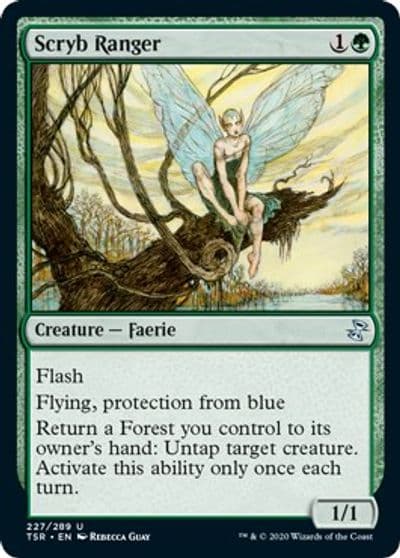 Scryb Ranger Time Spiral: Remastered Magic card